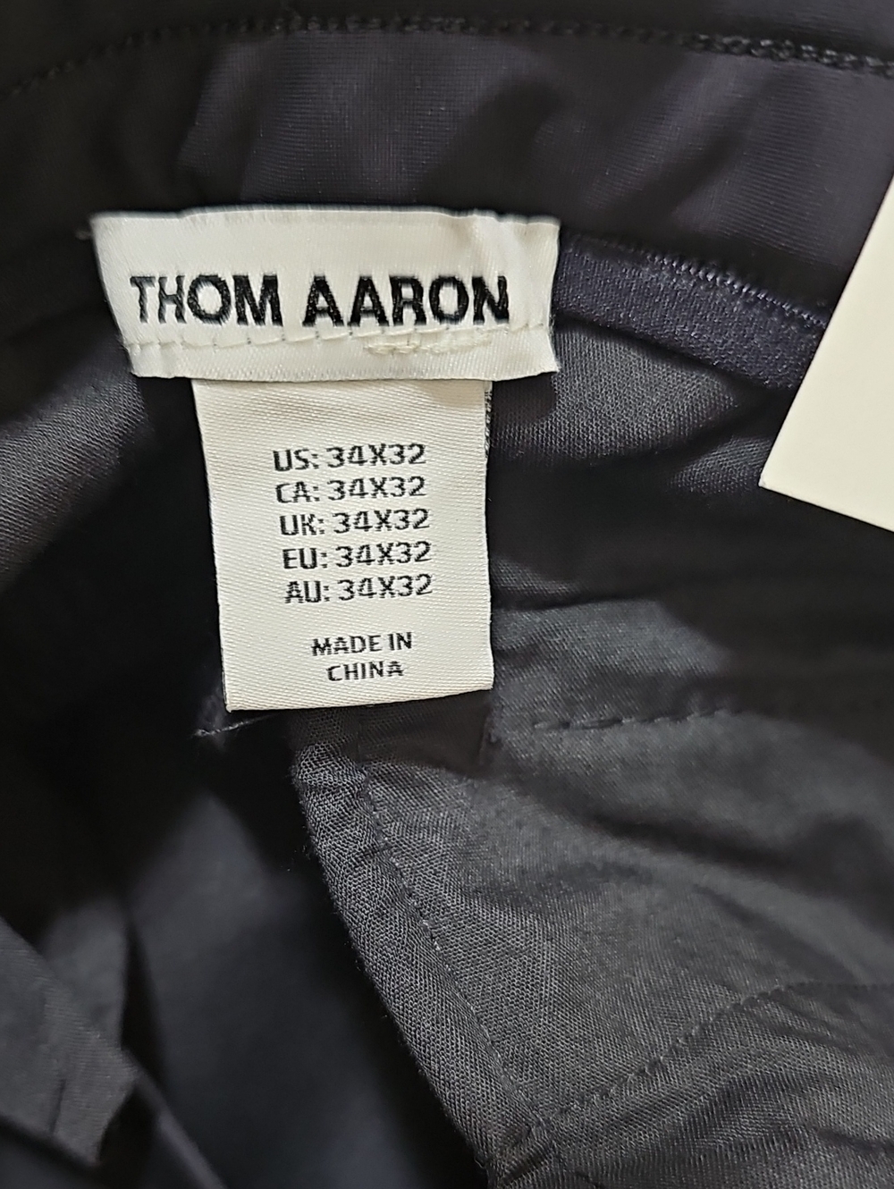 Thom Aaron Men's Commuter Tech Black Joggers Performance - Picture 9 of 10